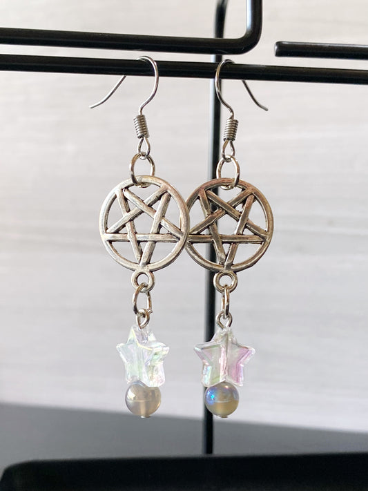 Satanic Starlight Earrings