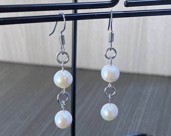 Freshwater Pearl Dangle Earrings